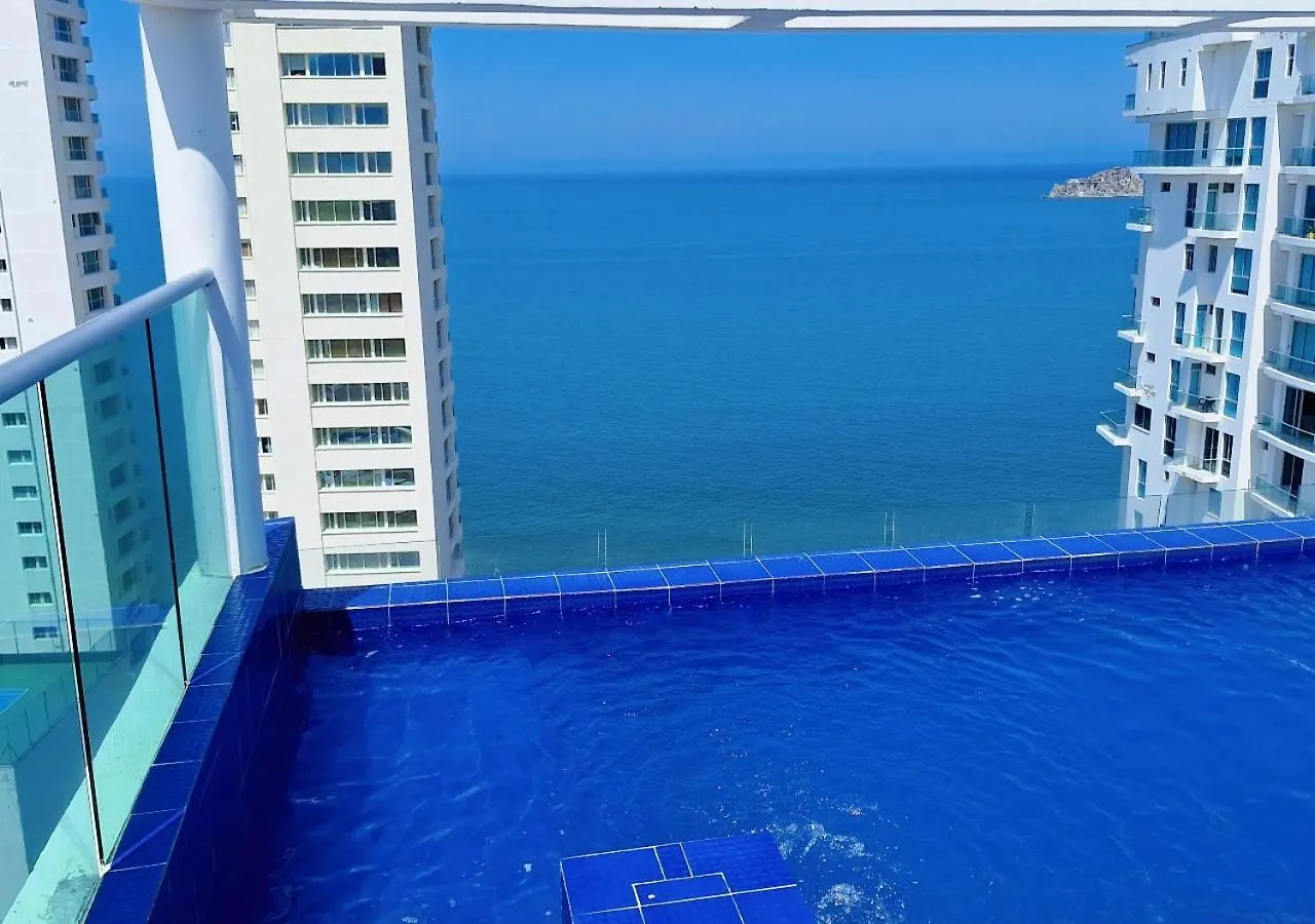 Apartamento 8 Vista Al Mar, Playa Rodadero, Santa Marta